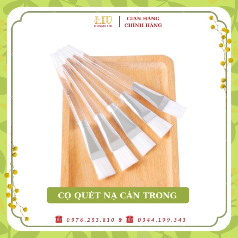 CỌ QUÉT NẠ ĐẮP MẶT NẠ, CHỔI TRỘN ĐẮP NẠ