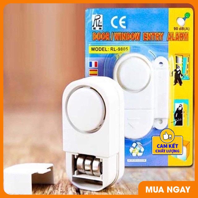 Combo 2 Chuông chống trộm mini gắn cửa chuông kêu khi có người mở cửa