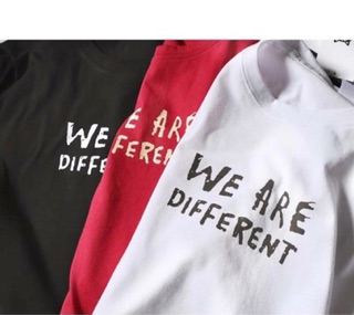 Áo thun unisex We are different