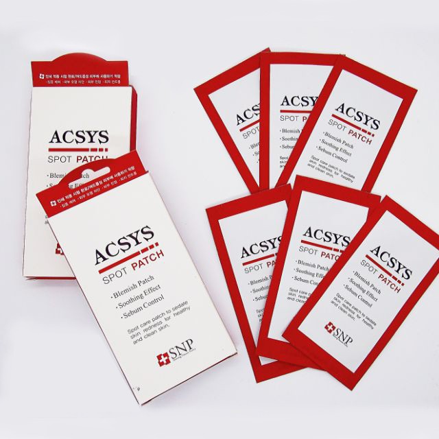 Miếng Dán Đầu Mụn Acsys SNP Acsys Spot Patch (72 miếng)