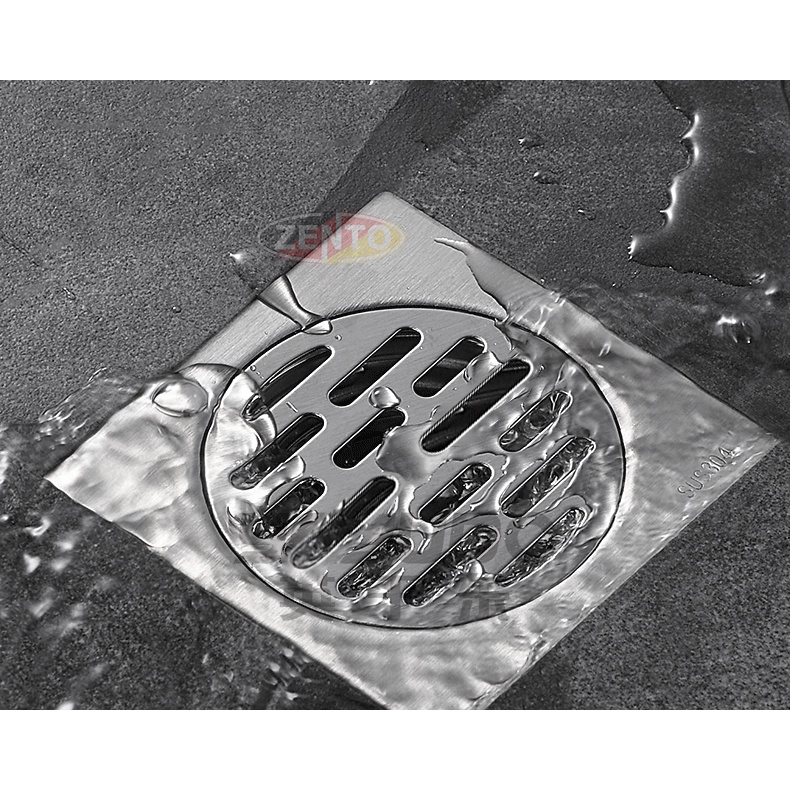 Phễu thoát sàn chống mùi inox TS125-304-2U