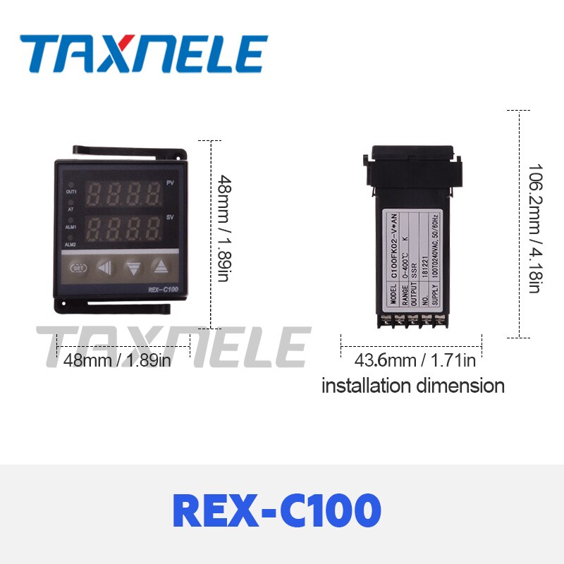 Bộ Điều Khiển Nhiệt Độ Rex-C100 C400 C700 C900