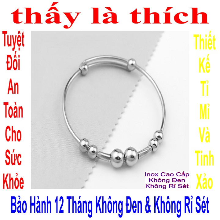 Kiềng đeo chân cho bé trai - An toàn cho trẻ - Cam kết 1 đổi 1 nếu hoen , gỉ sét