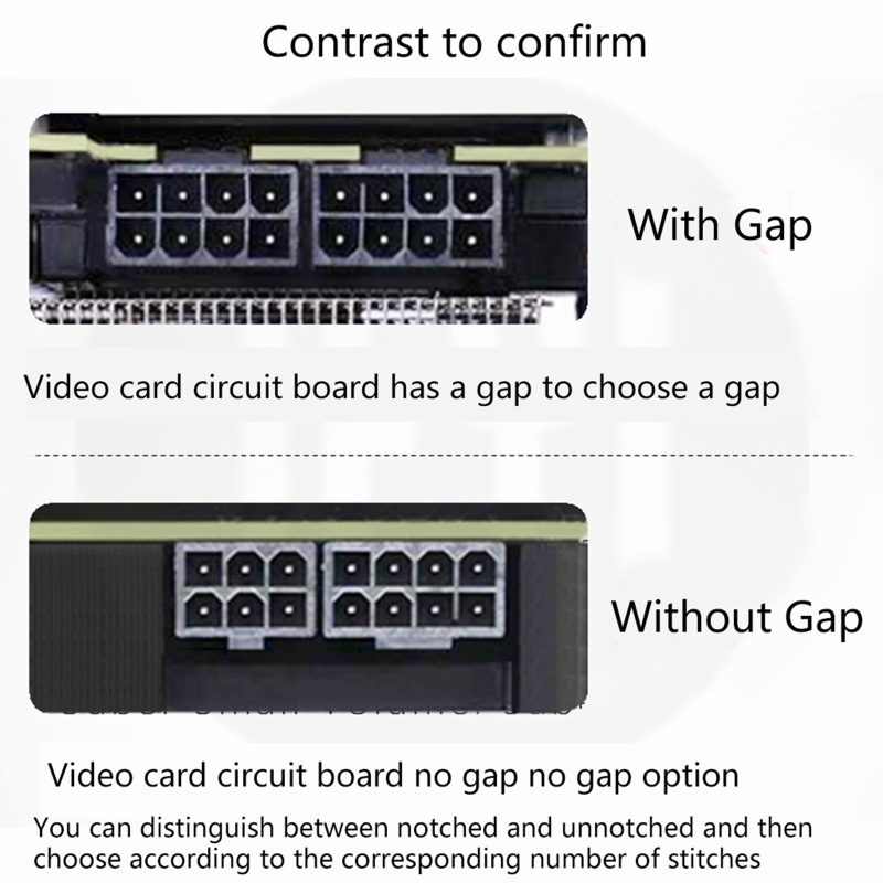 Cáp Chuyển Đổi ATX6PIN 180 Độ ATX-6Pin Đực Sang 6Pin Cái Cho Thẻ Đồ Họa