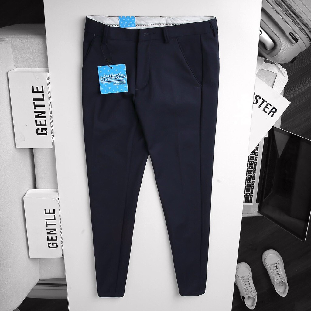 QUẦN ÂU TÂY NAM DÁNG HÀN QUỐC ỐNG CÔN ÔM BODY NHẸ VẢI CO GIÃN ĐỦ SIZE 28-37