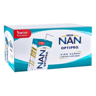 [CHỈ SHIP HỒ CHÍ MINH] Thùng sữa NAN nước - NAN OPTIPRO pha sẵn - 185ml x 24 hộp