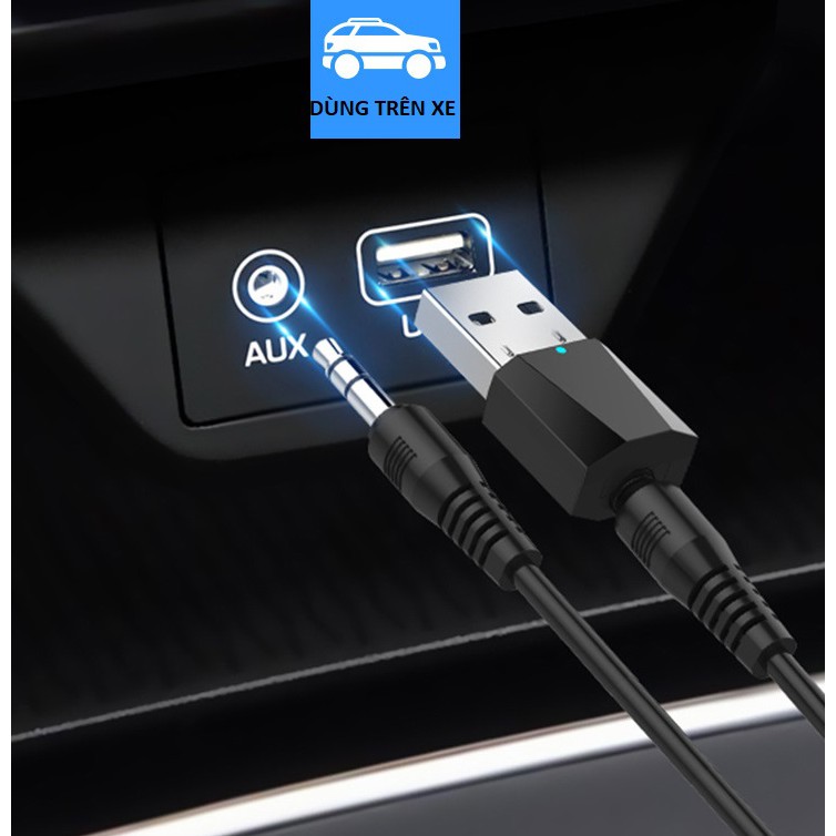 USB bluetooth thu âm thanh nổi cho ô tô, amply, loa và các thiết bị nghe nhạc