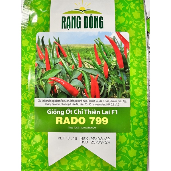 Hạt Giống Ớt Chỉ Thiên  Tỷ Lệ Nảy Mầm Cao