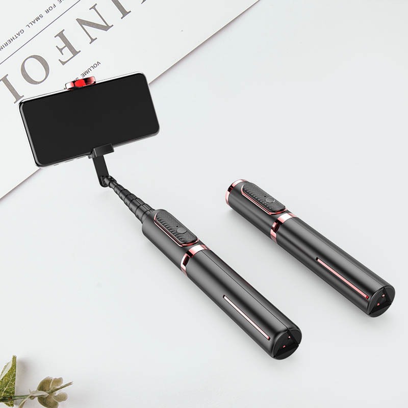 Gậy Selfie SEAJIC 202 bluetooth kiêm chân đế điện thoại 80cm