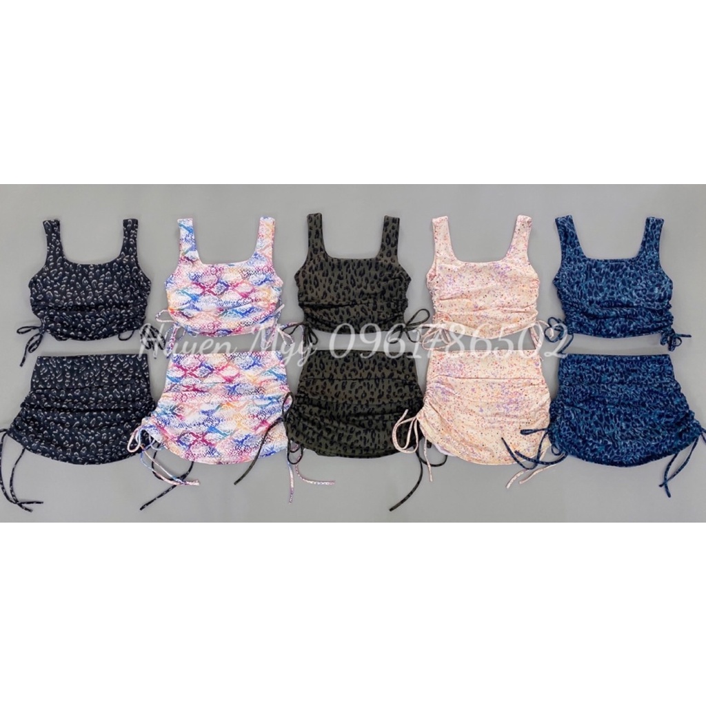 SET TẬP VÁY - ÁO RÚT DÂY SIÊU XINH