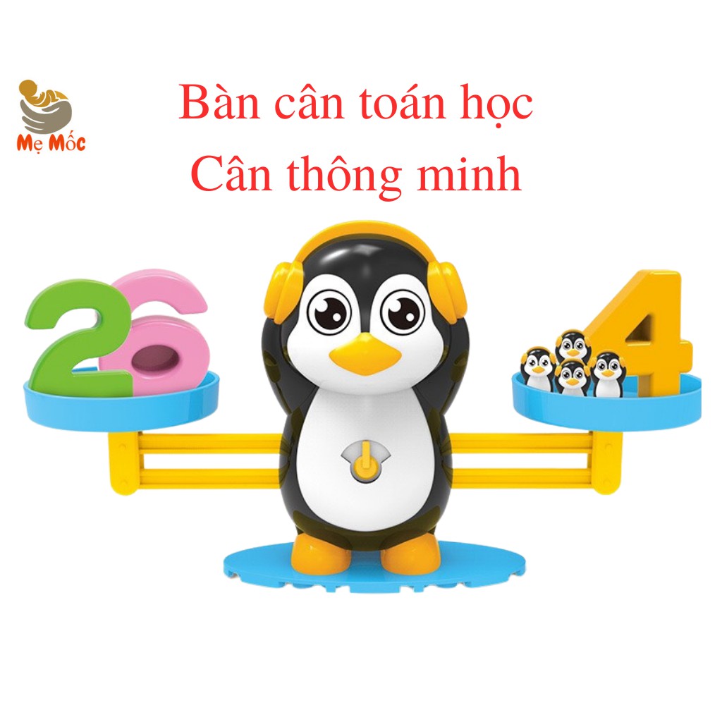 Đồ chơi phát triển thông minh - Bàn cân toán học, cân thăng bằng, cân thông minh cho bé tư duy toán học ,BCT