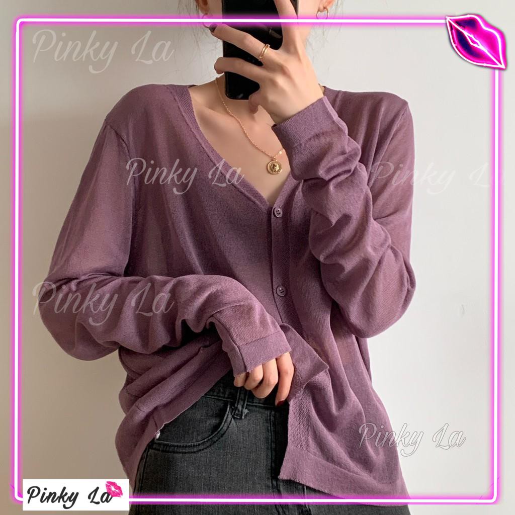 Áo cardigan 4 nút tròn