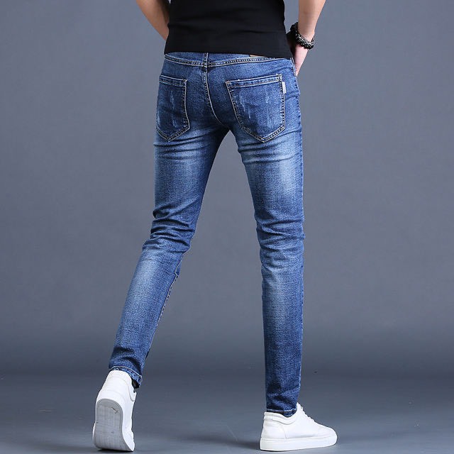 Quần Jean Nam 💛FREESHIP️️💛 Quần Bò Nam Dáng Côn Co Giãn Chuẩn Form | BigBuy360 - bigbuy360.vn