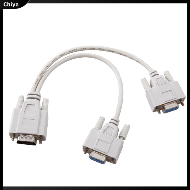 Dây Cáp Chia Đầu Cắm 3 + 4VGA Thành 2 Cổng Cắm Vga Chuyên Dụng