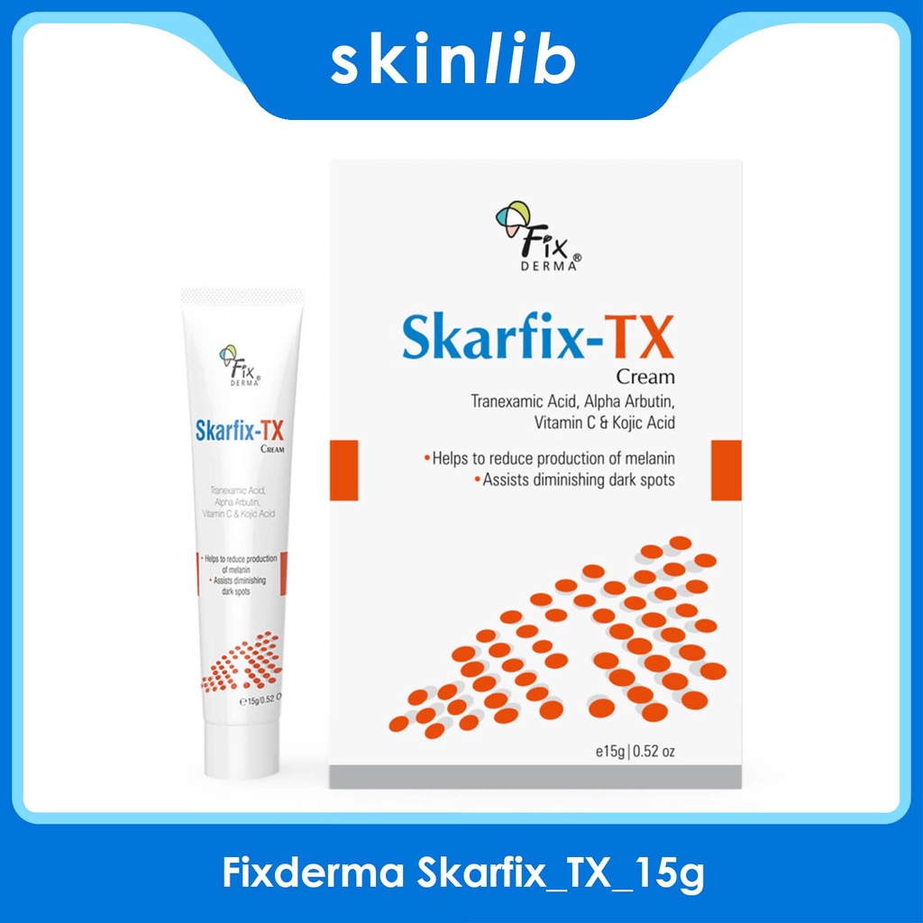 ✅[Fixderma Chính Hãng] Kem dưỡng da mờ nám, giảm thâm Skarfix-TX_15g