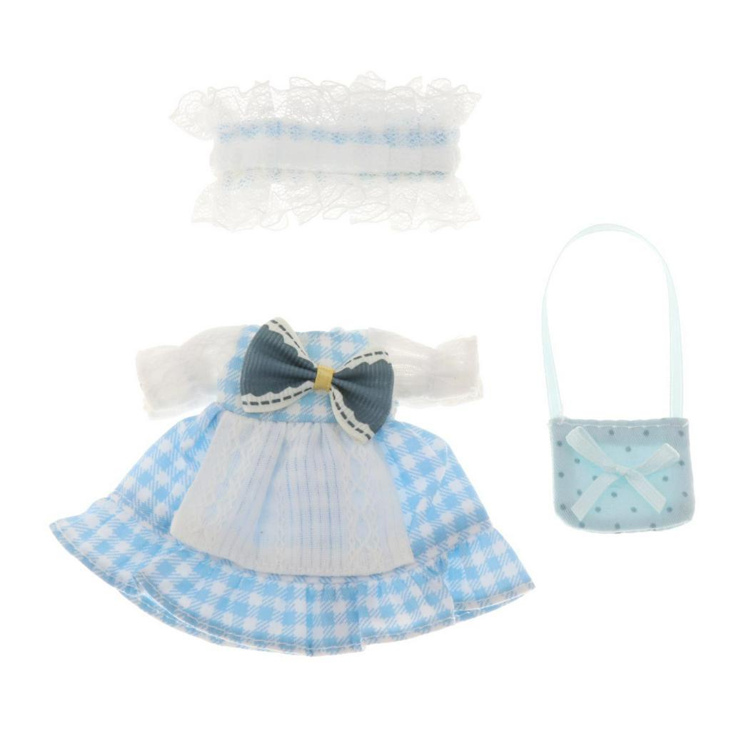 Bộ 5 chiếc đầm handmade xinh xắn cho búp bê 16inch