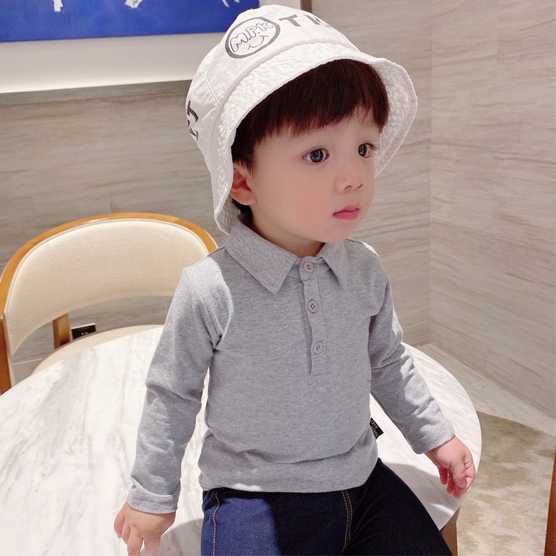 Áo Thun Dài Tay Thời Trang Năng Động Cho Bé Trai