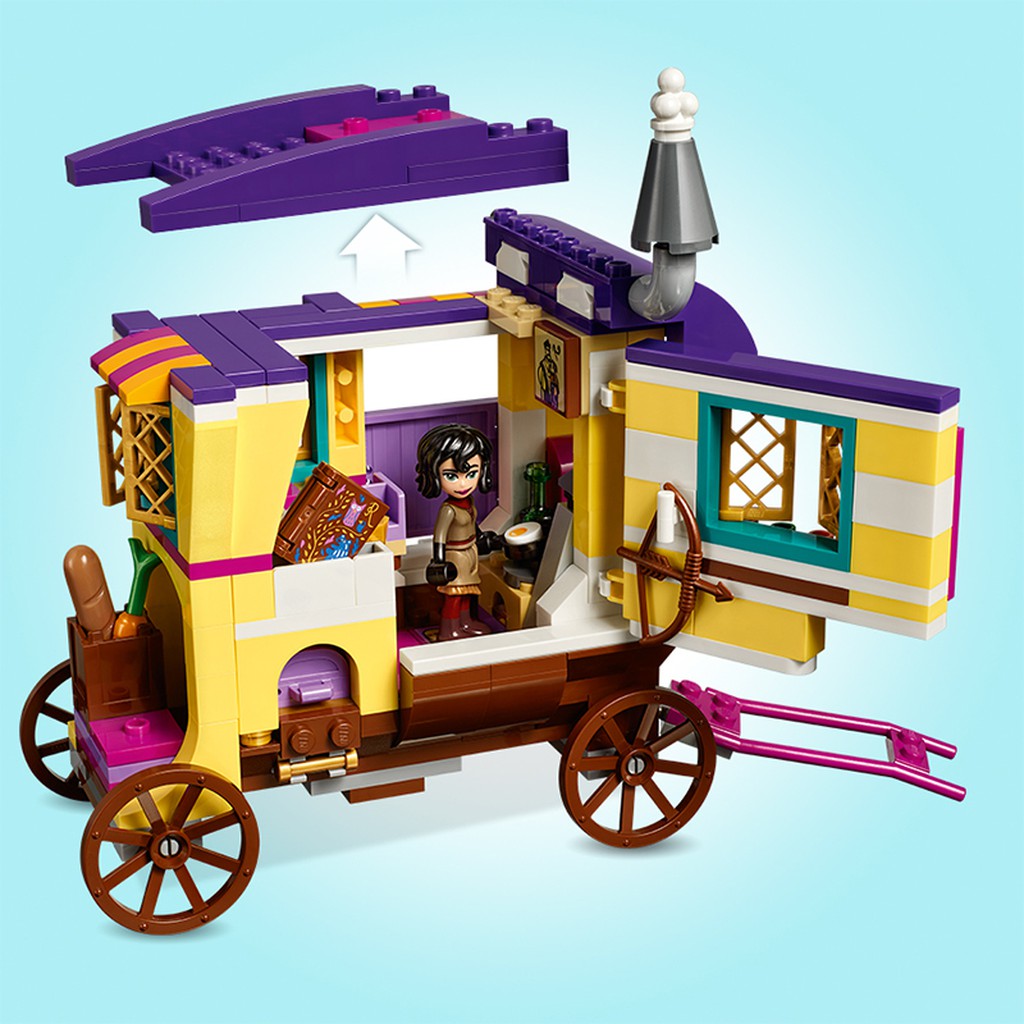 Đồ chơi lắp ráp LEGO DISNEY - Cỗ Xe Của Rapunzel 41157