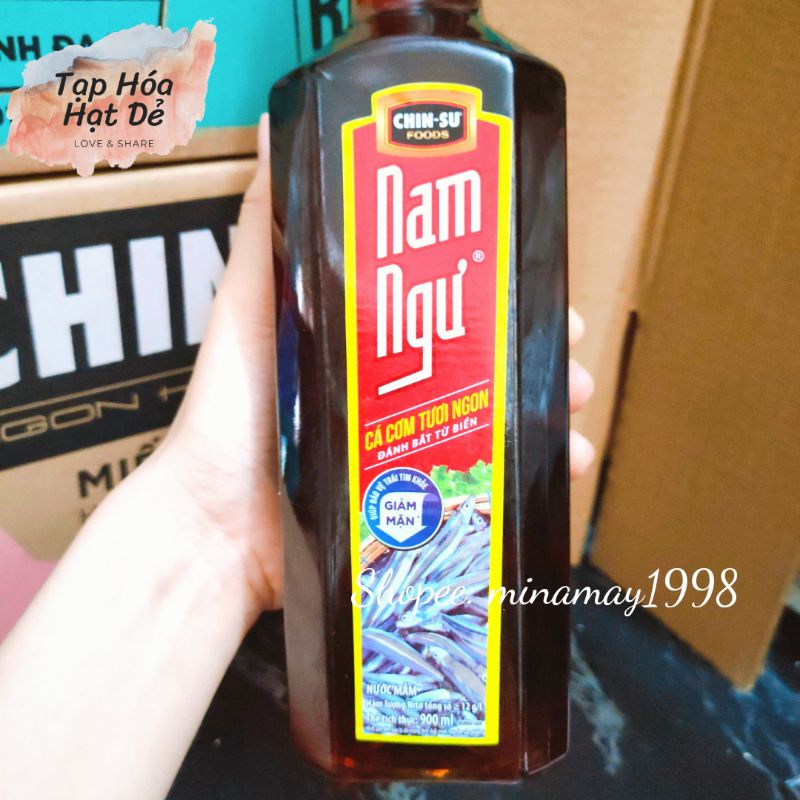 Nước mắm Nam Ngư 10 độ đạm chai 900ml