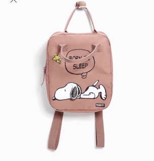 Balo snoopy hồng
