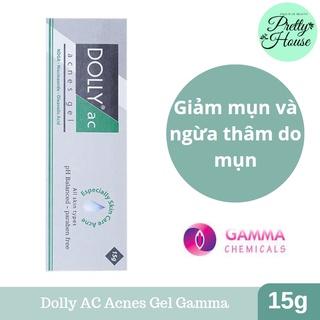 Gel / Kem ngừa mụn và giảm thâm do mụn Dolly Acnes Acne AC Gel 15g Gamma