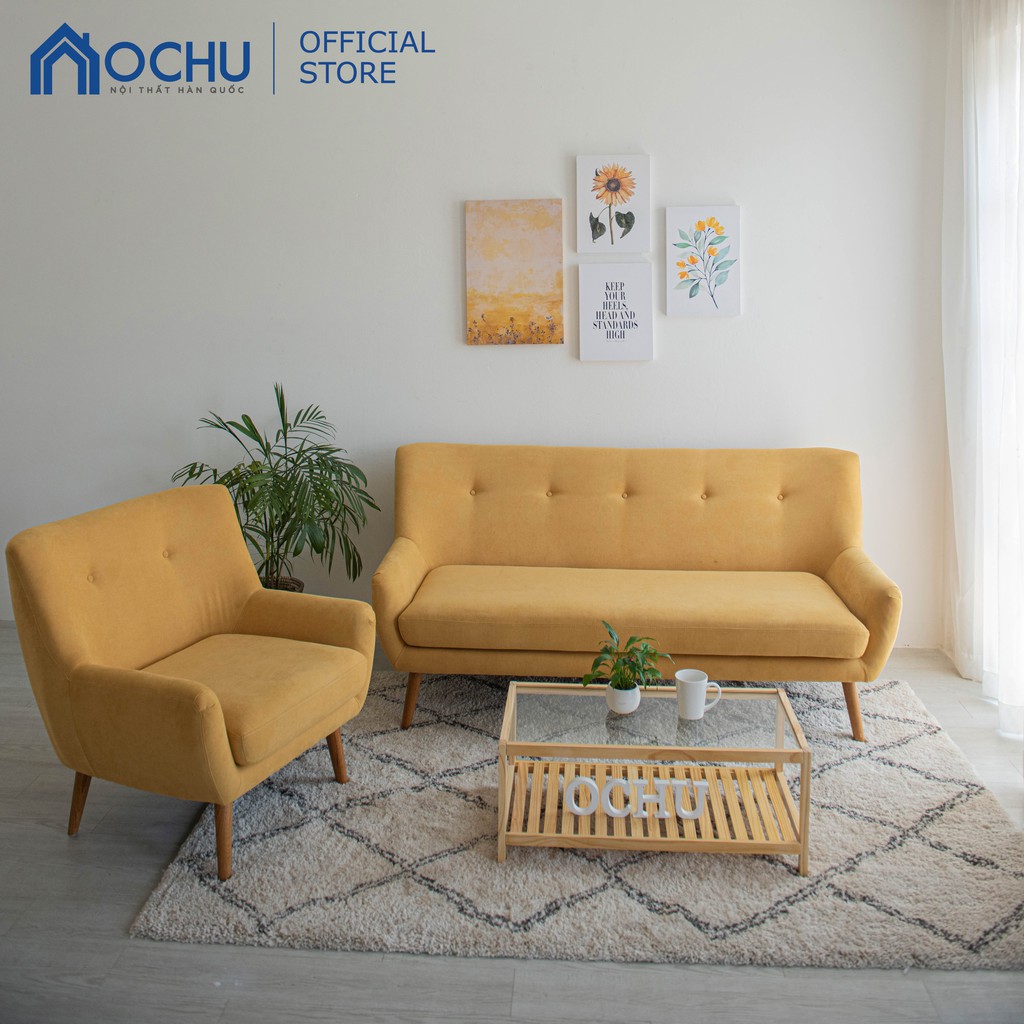 Ghế Sofa OCHU - SOFA CHARM Size M - Vàng