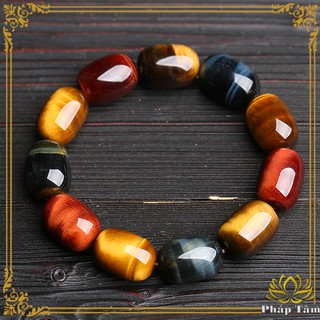 Vòng Tay Lu Thống Đá Đa Sắc Tự Nhiên - Tâm Phong Thủy