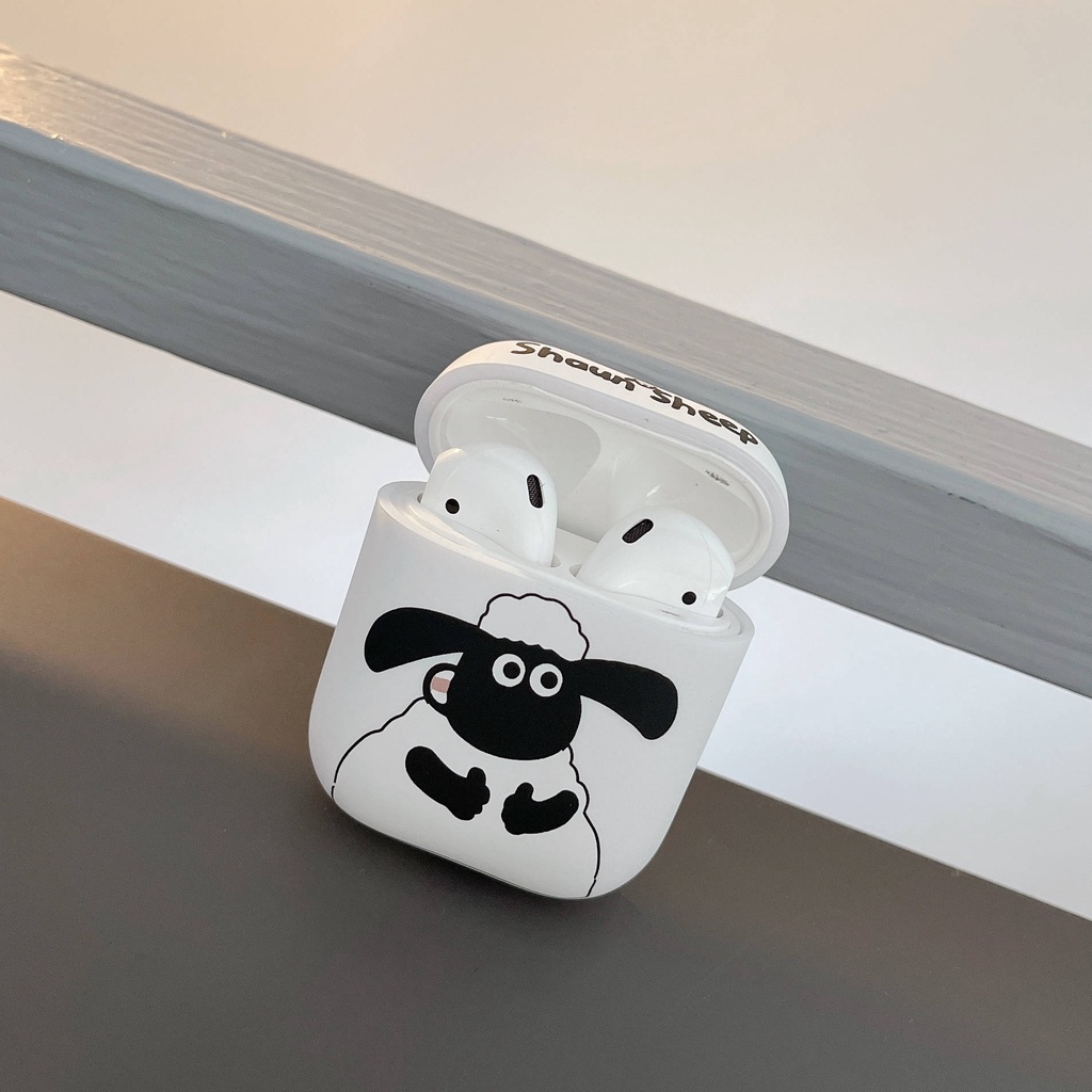 Vỏ Bảo Vệ Hộp Sạc Tai Nghe AirPods3 AirPods3 Pro 2Gen Họa Tiết Chú Cừu Shaun Dễ Thương Ốp