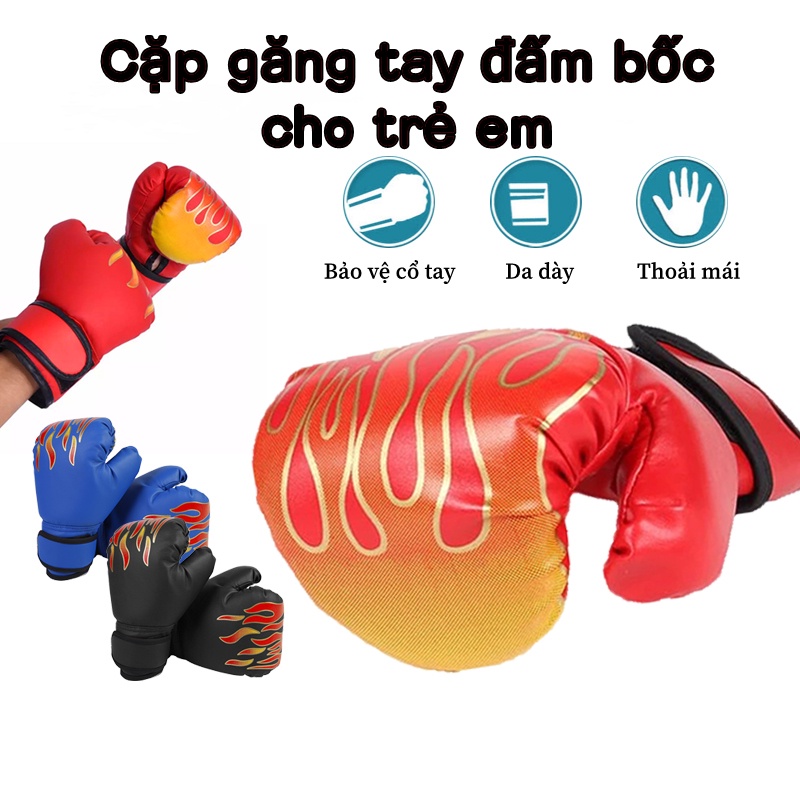 Găng Đấm Bốc, Găng Tay Boxing Găng Tay Găng Boxing , Găng tay tập đánh boxing,Đôi Găng Tay Tập Boxing Trẻ Em