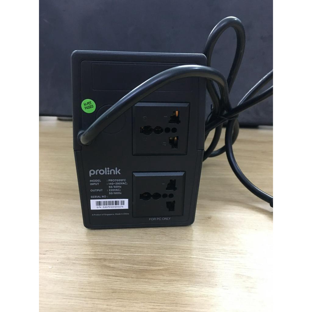 Bộ Lưu Điện  UPS 650VA PROLiNK PRO700SFC