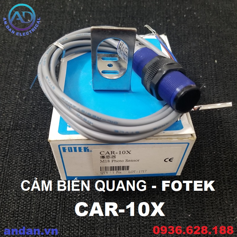 Cảm Biến Quang, Photo Sensor, Fotek CAR-10X 90-250VAC