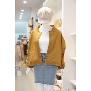 Áo Khoác Bomber kaki 056