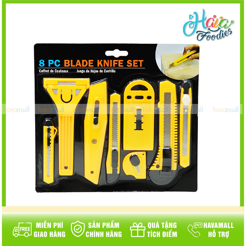 Dao Rọc Giấy Bộ 8 Món Uncle Bills