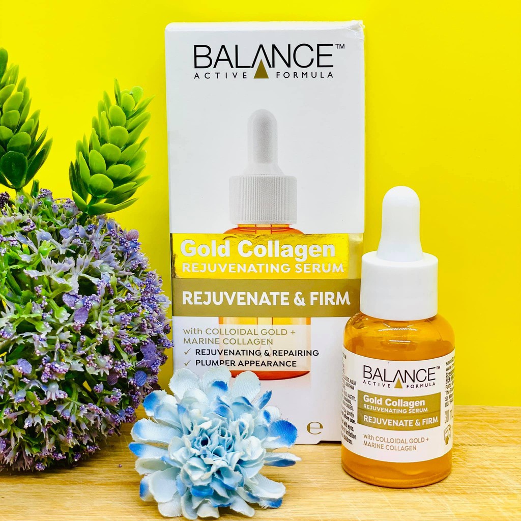 Serum Balance Gold Collagen Chống Lão Hóa  Tái Tạo Da Active Formula Rejuvenating -  Chai 30ml