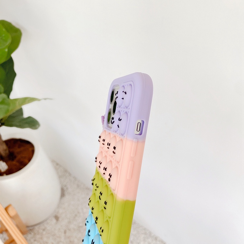 Ốp Điện Thoại Tpu Dẻo In Hình Đồ Chơi pop it Đẩy Bong Bóng iphone 15 14 13 12 11 pro max mini x xs max xr 7 8 6 6s plus