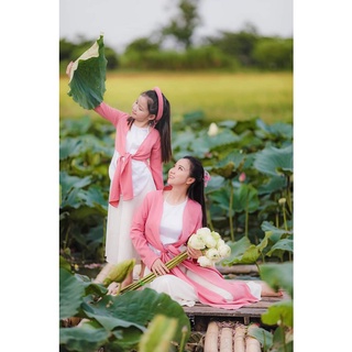 Bộ tứ thân, yếm đào cho mẹ và bé