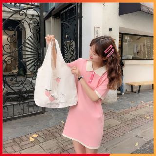 Túi vải tote hot trend hàn quốc