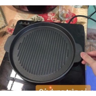Khay Nướng Bếp Từ Cỡ lớn ( 5-10 người ăn) - Chảo Gang Nương Nếp Từ ( đun được trên tất cả các bếp )
