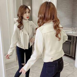 Áo khoác kaki cổ bẻ, áo khoác nữ hàng Quảng Châu