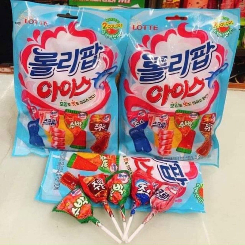 Kẹo mút Lolipop hiệu Lotte - Hàn Quốc