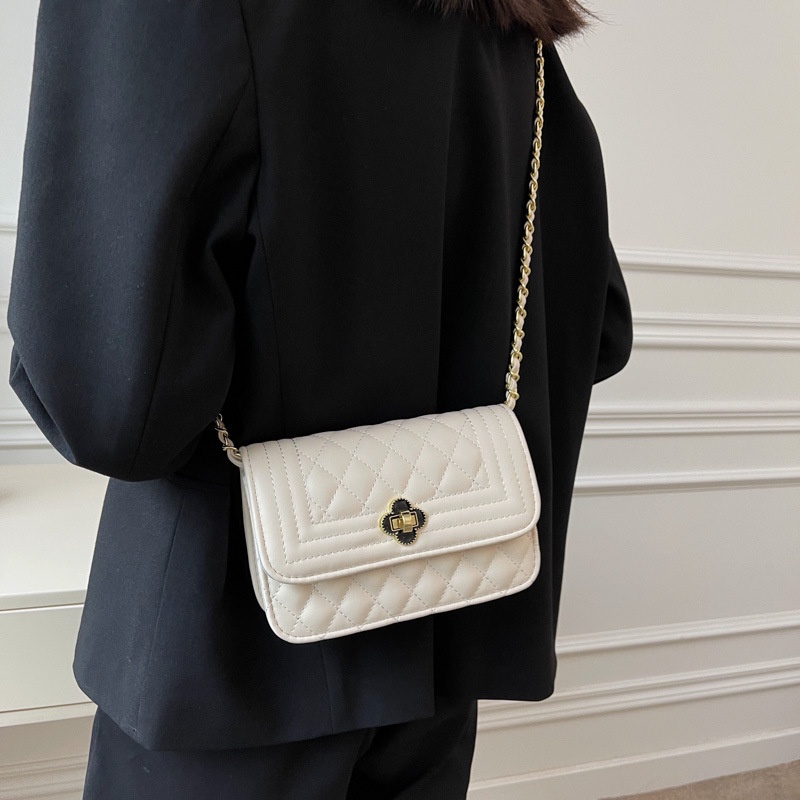 Túi Đeo Vai Hình Vuông Cỡ Nhỏ Đính Hạt Vàng Thời Trang Mùa Hè  Cho Nữ