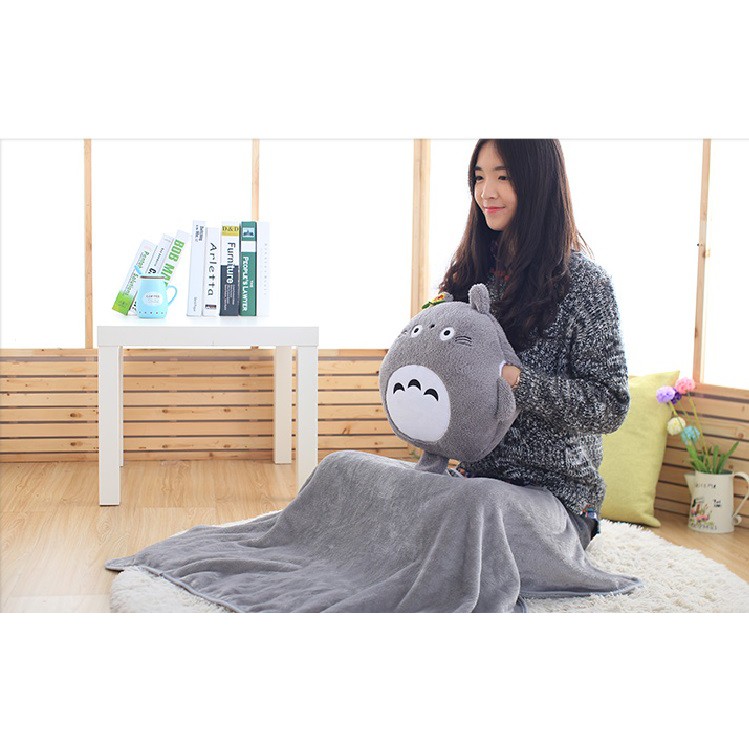 Bộ chăn gối văn phòng Totoro 3 in 1