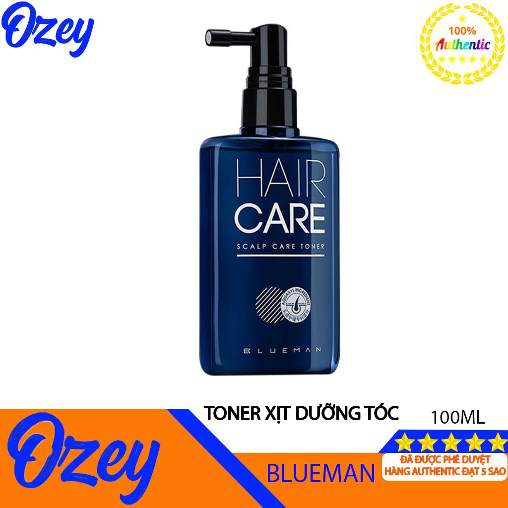 Toner Xịt Dưỡng Tóc Hair Care BLUEMAN 100ml_HÀNG NHẬP KHẨU