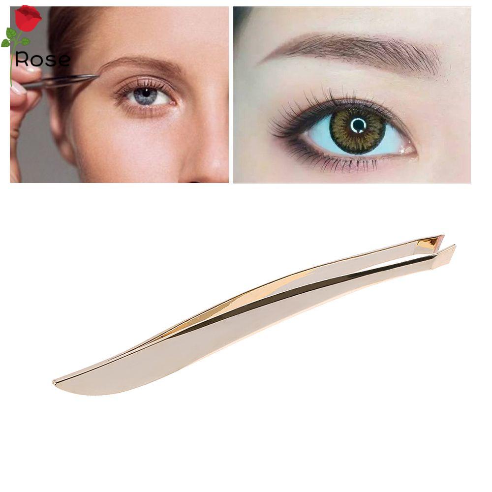 [Hàng mới về] Nhíp tỉa lông mày bằng thép không gỉ chuyên nghiệp nhỏ gọn cho nữ