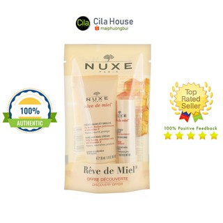 Set dưỡng da tay và môi Nuxe Reve De Miel