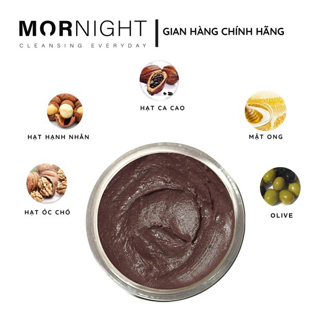 Sữa rửa mặt cacao MORNIGHT phiên bản dùng thử mini, dành cho da dầu, không gây khô da, tẩy da - 10G | BigBuy360 - bigbuy360.vn