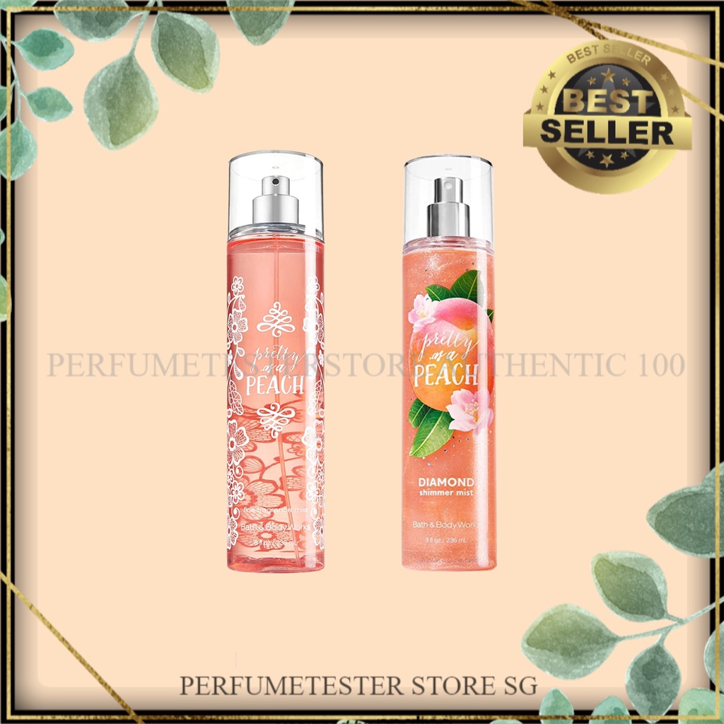 Xịt toàn thân Body Mist Bath &amp; Body Works - Pretty As A Peach 30ml/50ml/100ml ⁻ ᴾᴱᴿᶠᵁᴹᴱᵀᴱˢᵀᴱᴿˢᵀᴼᴿᴱˢᴳ ⁻