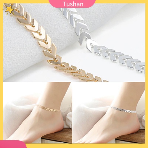 Vòng đeo chân phong cách boho thời trang cho nữ
