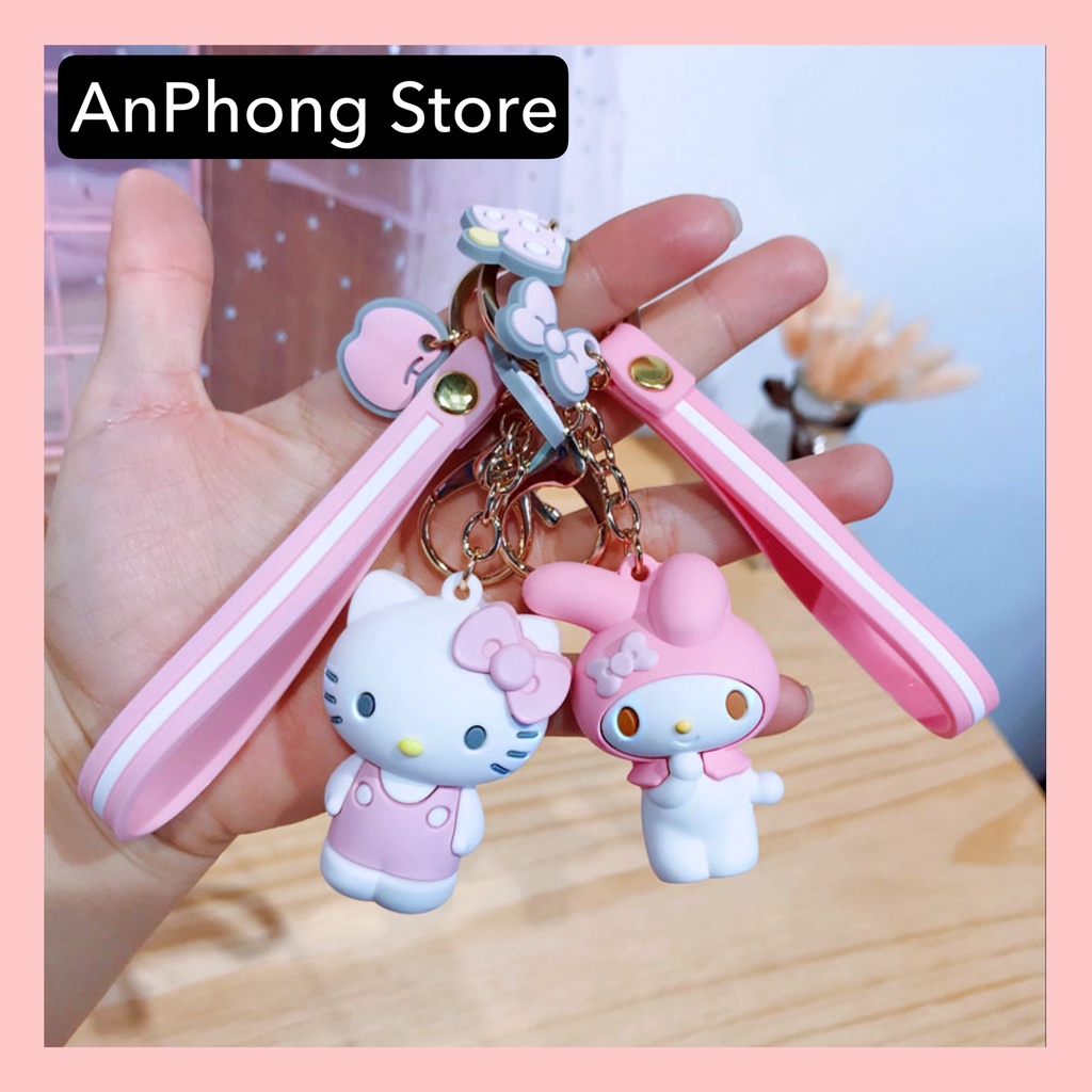 Móc Khóa Nhiều Mẫu Hot Trend Hàn Quốc Hình Thú Động Vật Pikachu Dễ Thương AnPhong Store.