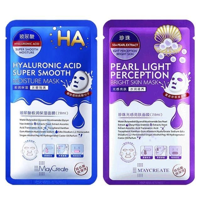 Mặt nạ dưỡng ẩm trắng da HA M'AYCREATE